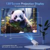 1280 * 720P Akıllı WIFI projektörü Taşınabilir Bluetooth TV Ev sineması HDMI Android Mini projektör,
