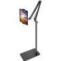 163CM Selfie Gimbal 360° Otomatik Dönme Tripod AI İzleme Çekim Quadrapod Cep Telefon Sabitleyici