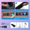 37 CM Led Panel Yazı Yazan Telefon Kontrollü Led Ekran Kamyon Otobüs iş Yeri Araba Cam Duvar