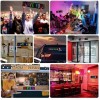 37 CM Led Panel Yazı Yazan Telefon Kontrollü Led Ekran Kamyon Otobüs iş Yeri Araba Cam Duvar