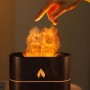 Alev Aroma Difüzör Lamba Ultrasonik Aromaterapi Nebulizatör Hava Nemlendirici Uçucu Yağ Difüzörü