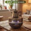 Çaydanlık Şekilli Ultrasonik Aroma Difüzör Uçucu Yağ Konabilir Bronz Çaydanlık Şekilli Ultrasonik Aroma Difüzör Uçucu Yağ Konabilir Bronz