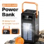 LED Göstergeli Işıklı 80000 mAh Solar Powerbank Güneş Panelli Kamp Outdoor Taşınabilir Şarj Cihazı