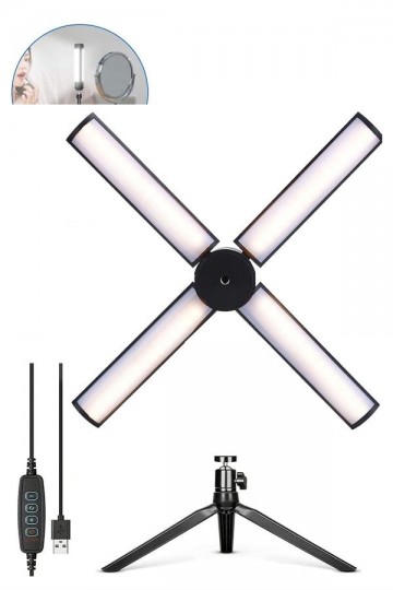 MİNİ TAŞINABİLİR YILDIZ LED IŞIK RİNG LİGHT MAKEUP IŞIK LED