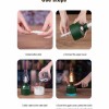 Nostalji Hava Nemlendirici Ile Led Işık Aromaterapi Difüzör Kablosuz Mist Maker Usb Şarj Edilebilir Nostalji Hava Nemlendirici Ile Led Işık Aromaterapi Difüzör Kablosuz Mist Maker Usb Şarj Edilebilir