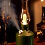 Nostalji Hava Nemlendirici Ile Led Işık Aromaterapi Difüzör Kablosuz Mist Maker Usb Şarj Edilebilir