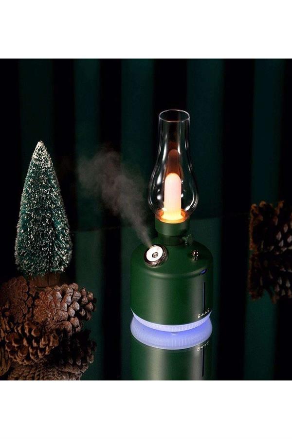 Nostalji Hava Nemlendirici Ile Led Işık Aromaterapi Difüzör Kablosuz Mist Maker Usb Şarj Edilebilir Nostalji Hava Nemlendirici Ile Led Işık Aromaterapi Difüzör Kablosuz Mist Maker Usb Şarj Edilebilir