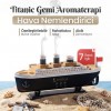 Titanic Gemi Aromaterapi Hava Nemlendirici 7 Renk Işık | 2 Mod